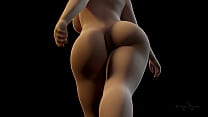 Mei sexy walk 3d animato nudo pmv