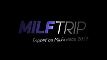 MilfTrip Rack enorme MILF Ms Visual fica fodido facial