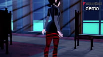 メイビス・ドラキュラが彼女の古典的な衣装でハードにファックホテル トランシルヴァニア |赤でいっぱい