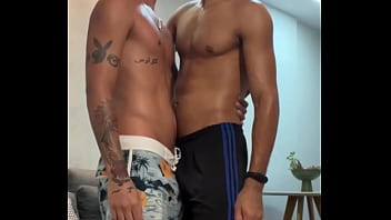 Hot twinkies fucking hard in Rio de Janeiro. Part 1 with Higor Linz and Karlos Fernandes