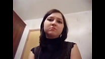 Video fatto in casa di una giovane mora russa