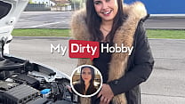 MyDirtyHobby - Amateur gets both her holes filled