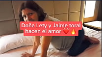 Doña Lety settles into a position to be fucked
