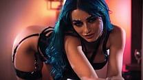 FANTASY MASSAGE - La splendida latina Gina Valentina si fa scopare duramente la figa durante il caldo massaggio NURU