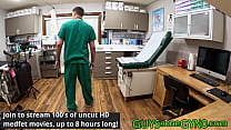 Un infirmier se faufile dans la salle d'examen pendant la pause pour se masturber sur la table d'examen sur GuysGoneGynoCom !