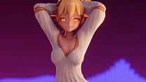 Genshin Impact (Hentai) ENF CMNF MMD – die blonde Yoimiya beginnt zu tanzen, bis ihre Kleidung verschwindet und ihre großen Titten, ihr Arsch und ihre Muschi zum Vorschein kommen | bit.ly/4681e22