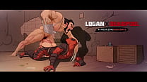Wolverine macetando o Deadpool (Boobocomis – Logan X Deadpool)