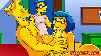 Барти трахает мать своего друга - Симптуны Симпсоны порно