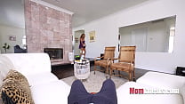 Stepson Has Stepmom Where He Wants- Constantly Bending Over