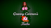 Granny Carmen cums in 2 positions 09242023-C34