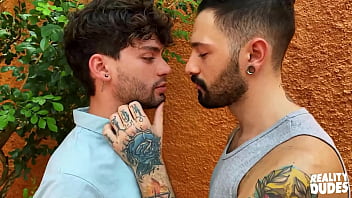 Igor Lucios & Joe Dave Move To A Secluded Area & Take Turns Stroking & Sucking Each Other’s Dicks - REALITY DUDES
