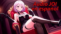 JOI hentai in Spanish. Your new mistress humiliates you.