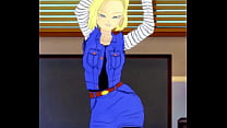 Android 18 dancing