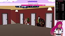 VTuber LewdNeko interpreta Harem Hotel, parte 25