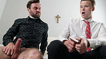Catholic Boy Brent North Gets Fucked by The Priest for His Sins - Fatherfucks