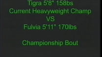 Lucha libre Tigra vs Fulvia FBB