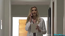 Doctor Anny Aurora Fucks Her Black Patient & His Roomate