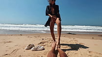 My Super PoV Blowjob from Beauty Teen Girl in a cap, Seashore, Naked Nude Beach, Blowjob Sex Toys