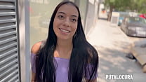 PutaLocura - ValenGMZ is convinced on the street to fuck and swallows my cum in Pilladas.