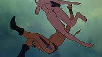 Morena sexy é capturada por selvagens / Fantasia animada erótica / Toons / Anime