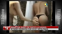 Annalisa Santi and Vicky Xipolitakis shower together and get soapy!